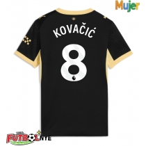 Camiseta Manchester City Mateo Kovacic #8 Visitante Equipación para mujer 2026-27 manga corta